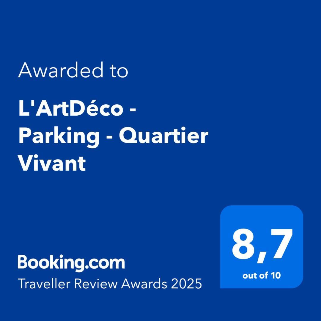 T2 L'Artdeco - Parking - Quartier Vivant 스트라스부르 외부 사진